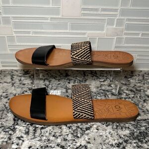 Dolce Vita Daedra Woven Two Band Sandals - 11